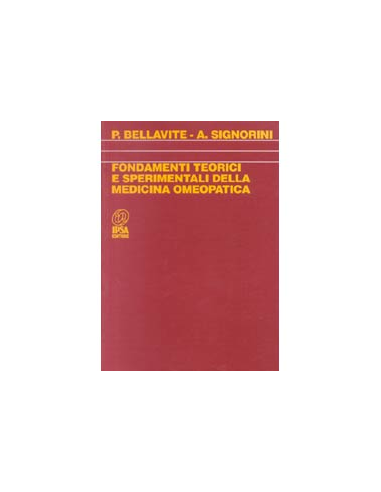 Fondamenti teorici e sperim. della med. omeopatica