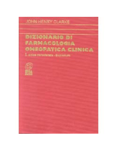 Dizionario di farmacologia omeop. clinica