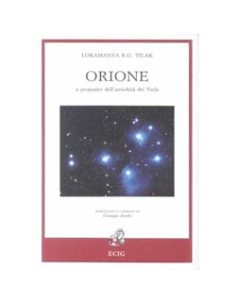 Orione, a proposito dell'antichità dei Veda