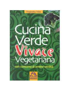 Cucina verde vivace vegetariana
