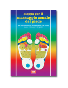 Mappa del massaggio zonale del piede