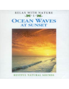 OCEAN WAVES AT SUNSET
