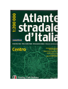 Atlante stradale d'Italia CENTRO
