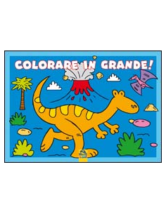 Colorare in Grande - Azzurro
