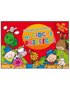 Il Gigantesco Album dei Giochi Pazzeschi - Rosso