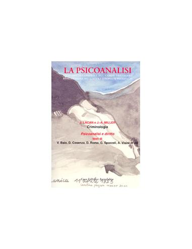 La Psicoanalisi - PSICOANALISI E DIRITTO - n° 51