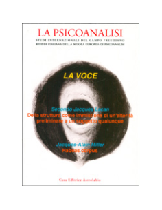 La Psicoanalisi -La Voce n. 60 - Luglio Dicembre 2016