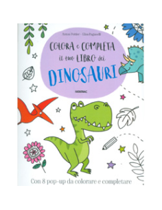 Colora e Completa il Tuo Libro dei Dinosauri