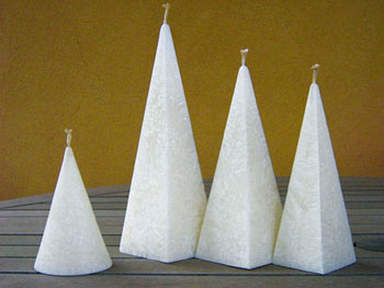 Piramidi e Coni in Cocco