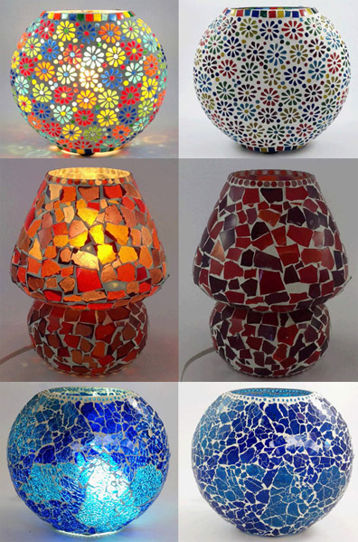 Lampade Mosaico Piccole