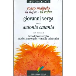 Rosso Malpelo - La Lupa - La Roba - (Libro+CD)Letto da Antonio Catania