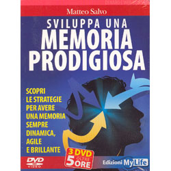 Sviluppa una Memoria Prodigiosa - Videocorso in 3 DVDScopri le strategie per avere una memoria sempre dinamica, agile e brillante