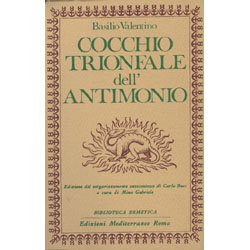 Cocchio Trionfale dell'Antimonio edizione del volgarizzamento settecentesco di Carlo Baci