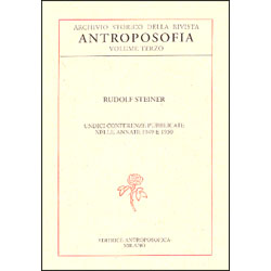 Archivio Storico della Rivista Antroposofia volume 311 conferenze pubblicate nel 1949 e 1950