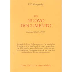 Un Nuovo DocumentoIncontri 1928.1945