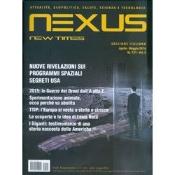 Nexus New Times n. 121 - Aprile/Maggio 2016Rivista Bimestrale - Edizione Italiana