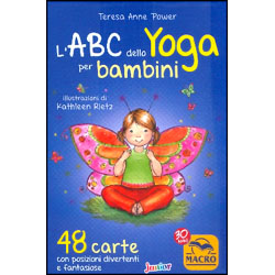 L'ABC dello Yoga per Bambini 48 carte con posizioni divertenti e fantasiose in cofanetto