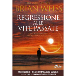 Regressione alle Vite PassateVideocorso con 5 DVD, 1 CD Mp3 e 3 CD Audio con meditazione audio 