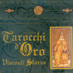 Tarocchi d'Oro Visconti Sforza78 carte in cofanetto