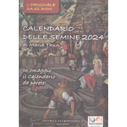 Calendario delle Semine 2024In omaggio il calendario da parete