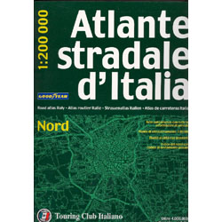 Atlante Stradale d'Italia NORD1:200.000 Liguria - Piemonte - Valle d'Aosta - Lombardia - Veneto Trentino Alto Adige - Friuli Venezia Giulia - Emilia Romagna