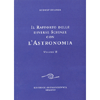 Il Rapporto delle Diverse Scienze con l'Astronomia<br />Volume secondo