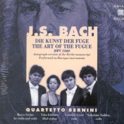 J.S.BACH L'ARTE DELLA FUGA